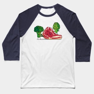 Killer Vegetables Baseball T-Shirt